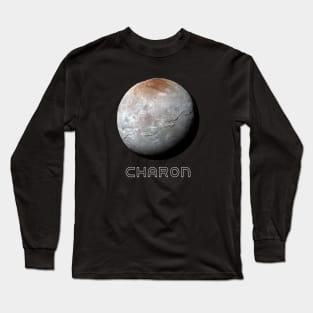 Charon moon of Pluto Long Sleeve T-Shirt